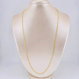 Cadena China 3.85 g / 60 cm / 2.2 mm Oro Amarillo 18K