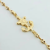 Pulso GC Herraje Ancla 2.7gr / 7 1/4 in / 3.2mm Oro Amarillo 18K ©