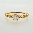 Anillo Solitario Infinitos 1.05gr / T8 / Oro Amarillo 18K