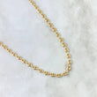 Cadena GC 6.9gr / 60cm / 3.3mm Liso Oro Amarillo 18K *