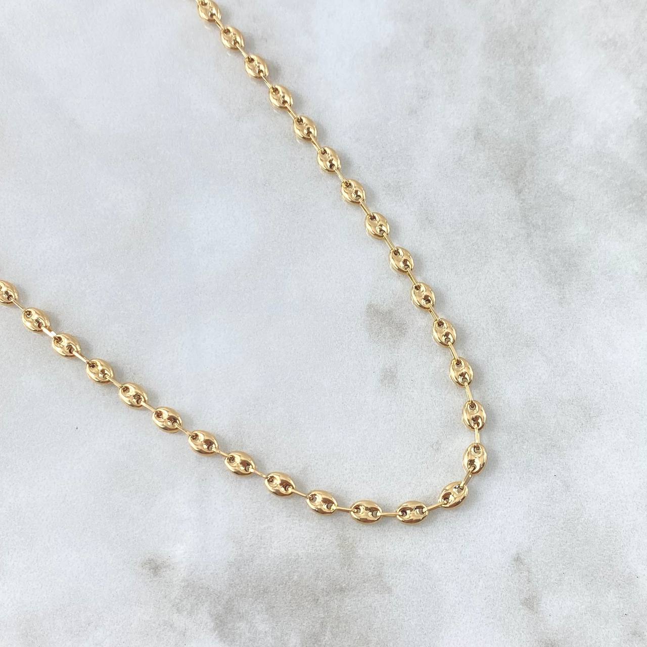 GC Chain 8.7gr / 65cm / 3.7mm Polished 18K Yellow Gold
