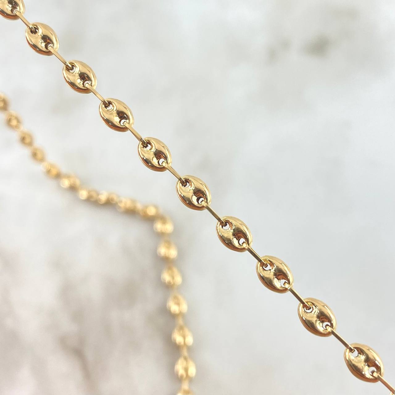 Cadena GC 8.2gr / 65cm / 3.7mm Lisa Oro Amarillo 18K