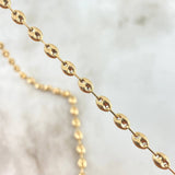 Cadena GC 8.2gr / 65cm / 3.7mm Lisa Oro Amarillo 18K