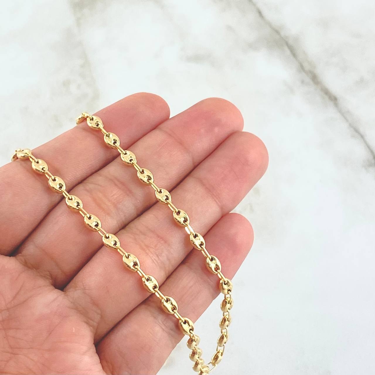 GC Chain 8.7gr / 65cm / 3.7mm Polished 18K Yellow Gold