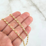 Cadena GC 8.2gr / 65cm / 3.7mm Lisa Oro Amarillo 18K