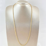 Cadena GC 8.2gr / 65cm / 3.7mm Lisa Oro Amarillo 18K