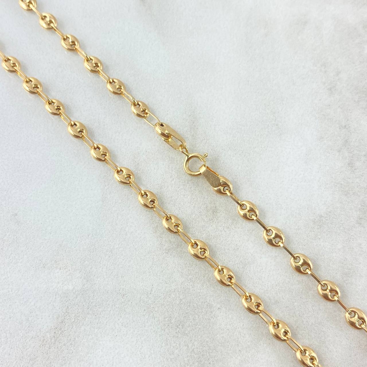 GC Chain 9.55gr / 50cm / 5.4mm Polished 18K Yellow Gold