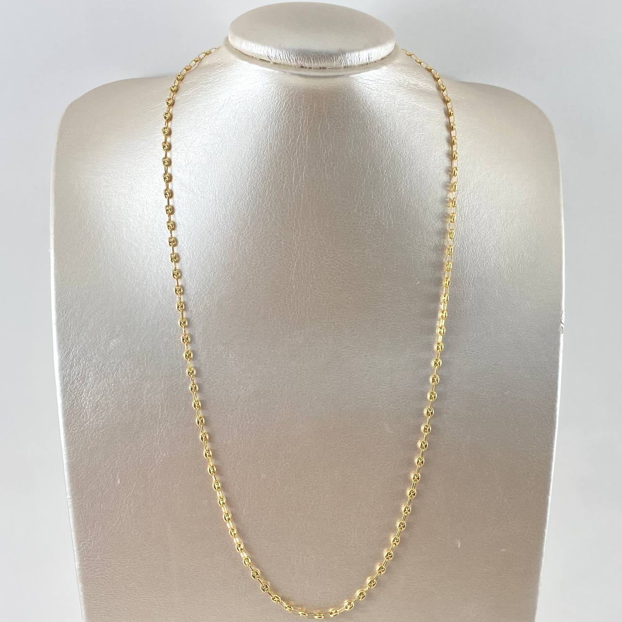 Cadena GC 6gr / 50cm / 3.3mm Liso Oro Amarillo 18K *