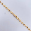 Cadena GC 14.75gr / 62cm / 5mm Diamantada Oro Amarillo 18K $