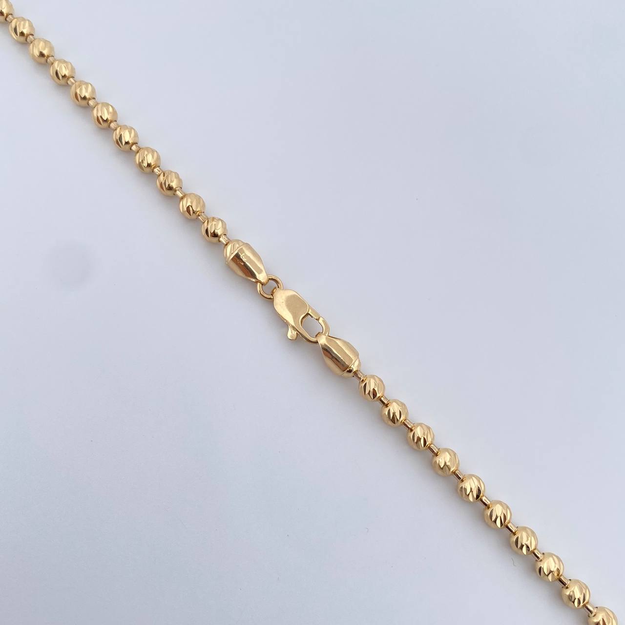 Cadena Militar 21.9 g / 24 in / 3.95 mm Oro Amarillo 18K