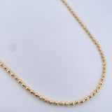 Cadena Militar 21.9 g / 24 in / 3.95 mm Oro Amarillo 18K