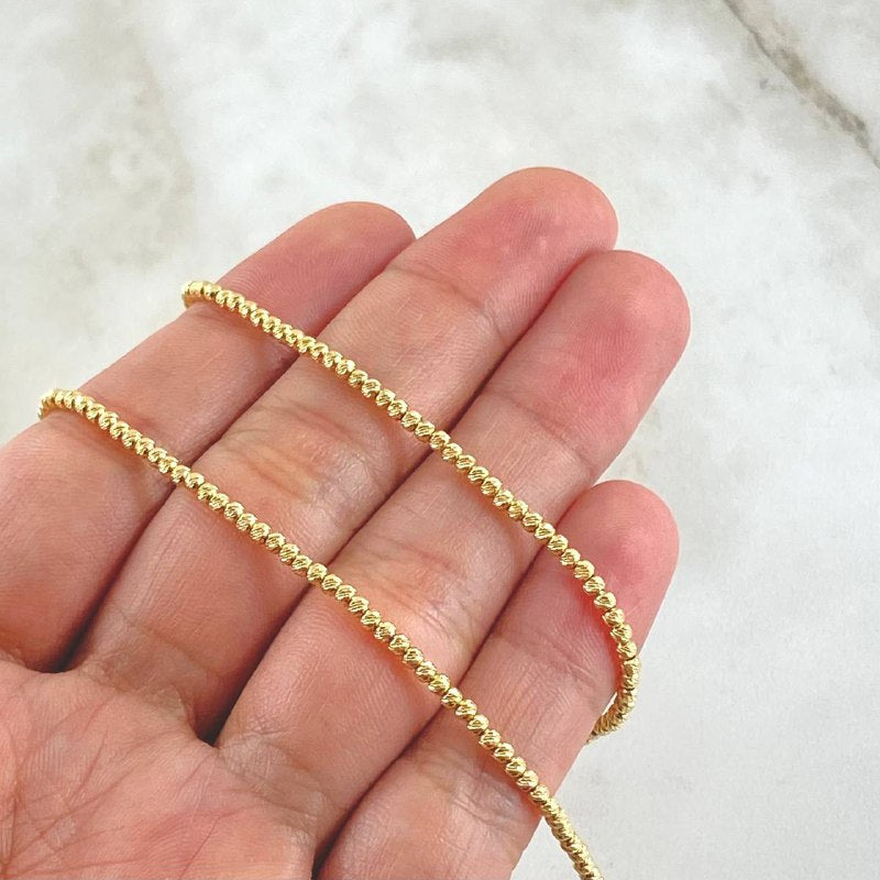 Military Chain 8.7gr / 42cm-45cm / +4 18K Gold ©