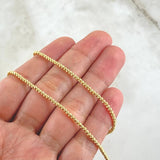 Military Chain 8.7gr / 42cm-45cm / +4 18K Gold ©