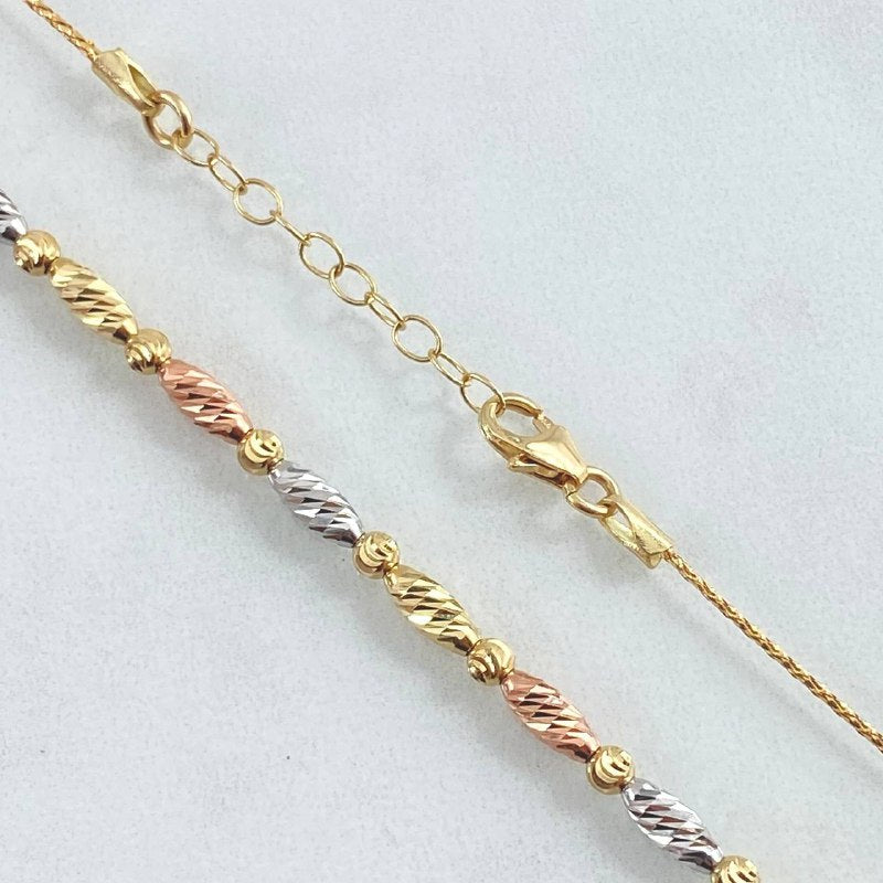 Oval Link Chain 4.8gr / 16.1in-17.3in / +4 18K Gold ©