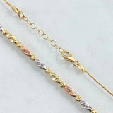 Oval Link Chain 4.8gr / 16.1in-17.3in / +4 18K Gold ©