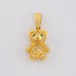 Dije Oso 3.35g / 1 in Oro Amarillo 18K