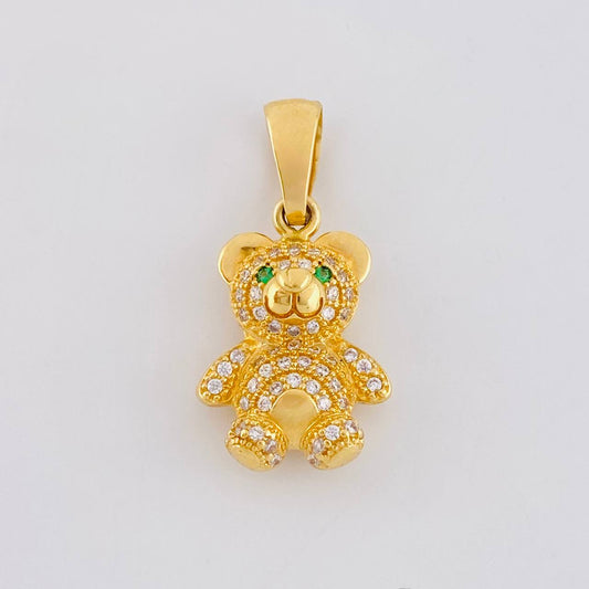 Dije Oso 3.35g / 1 in Oro Amarillo 18K