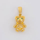 Dije Oso 3.35g / 1 in Oro Amarillo 18K