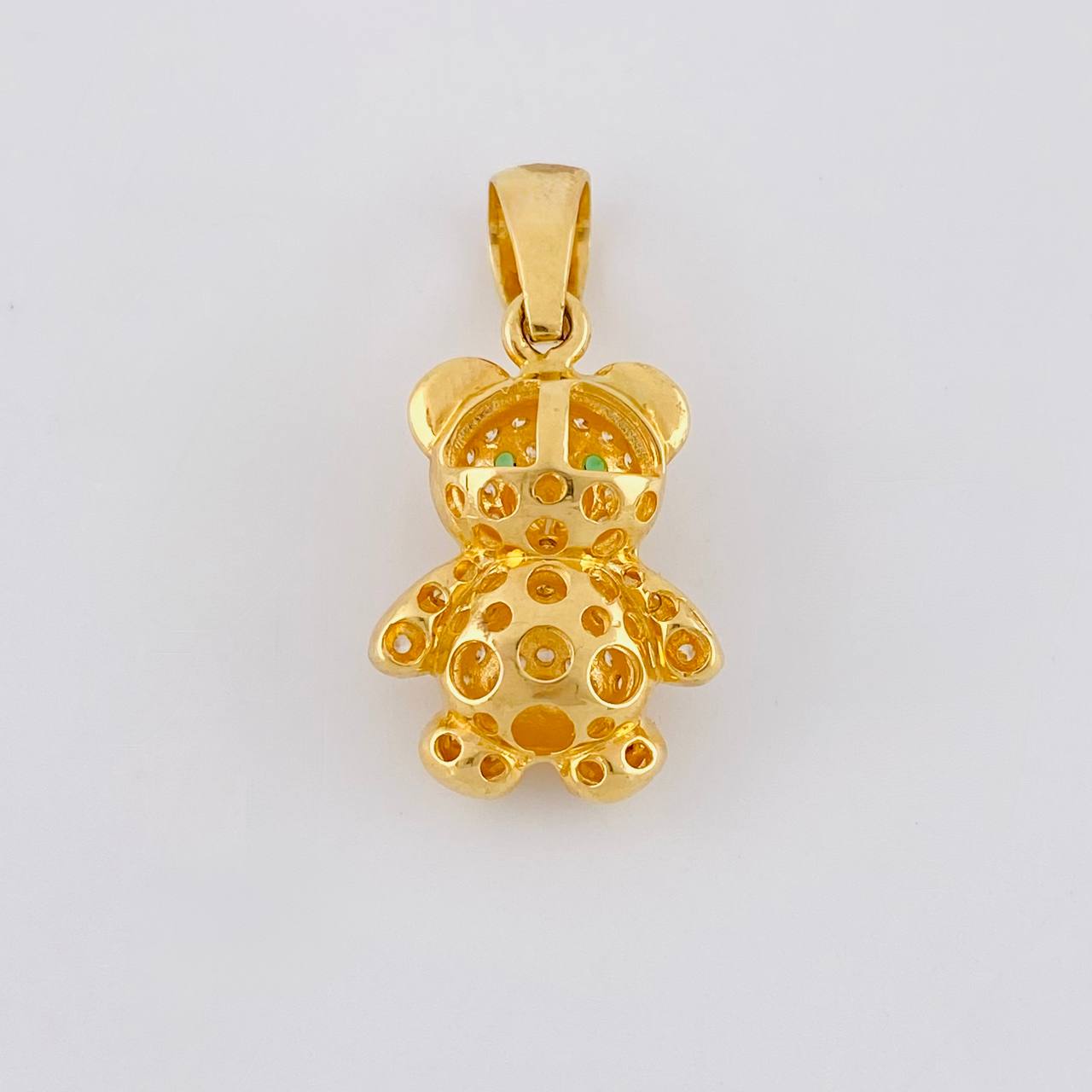 Dije Oso 3.35g / 1 in Oro Amarillo 18K