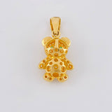Dije Oso 3.35g / 1 in Oro Amarillo 18K