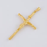 Dije Cruz 1.85g / 2 1/4 in Oro Amarillo 18K
