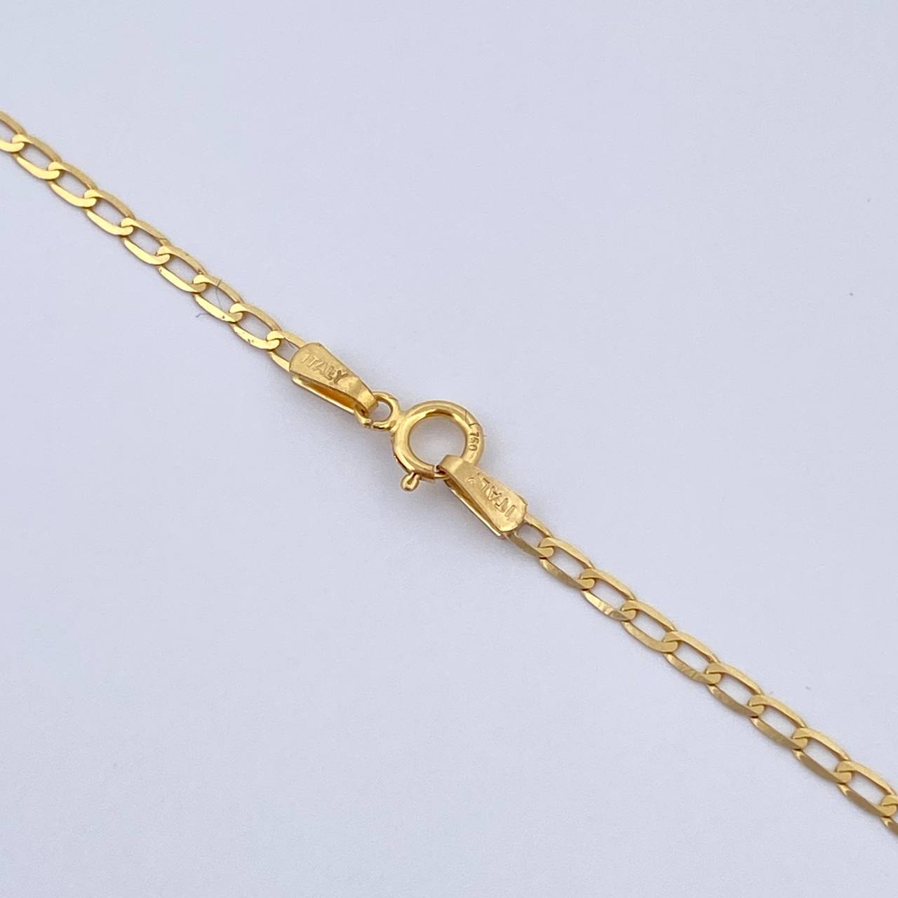 Cadena Espiga 1.75gr / 45cm / 1.7mm Oro Amarillo +3 18K $