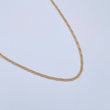 Cadena Escalera 2.85gr / 55.4cm / 1.5mm Oro Amarillo +3 18K $