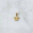 Pendant Butterfly 0.25gr / 1.3cm / Stamped Yellow Gold