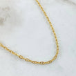 Flat Mariner Chain Volga 6.1gr / 45cm / +3 18K Gold -