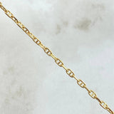 Flat Mariner Chain Volga 6.1gr / 45cm / +3 18K Gold -
