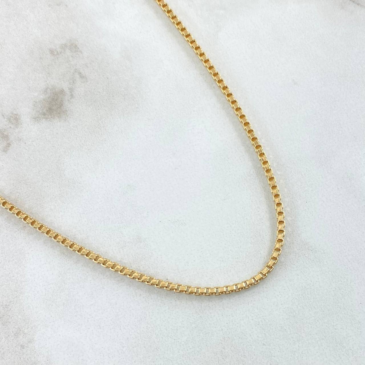 Venetian Chain 4.85gr / 45cm / +3 18K Gold ©