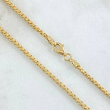Venetian Chain 4.9gr / 45cm / +3 18K Gold -