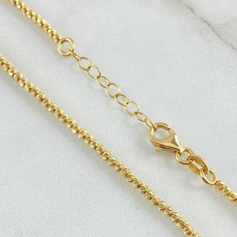 Military Chain 8.7gr / 42cm-45cm / +4 18K Gold ©