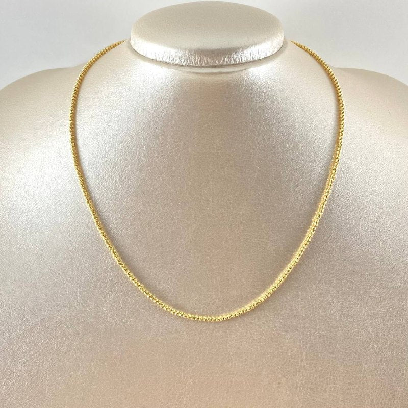 Military Chain 8.7gr / 42cm-45cm / +4 18K Gold ©
