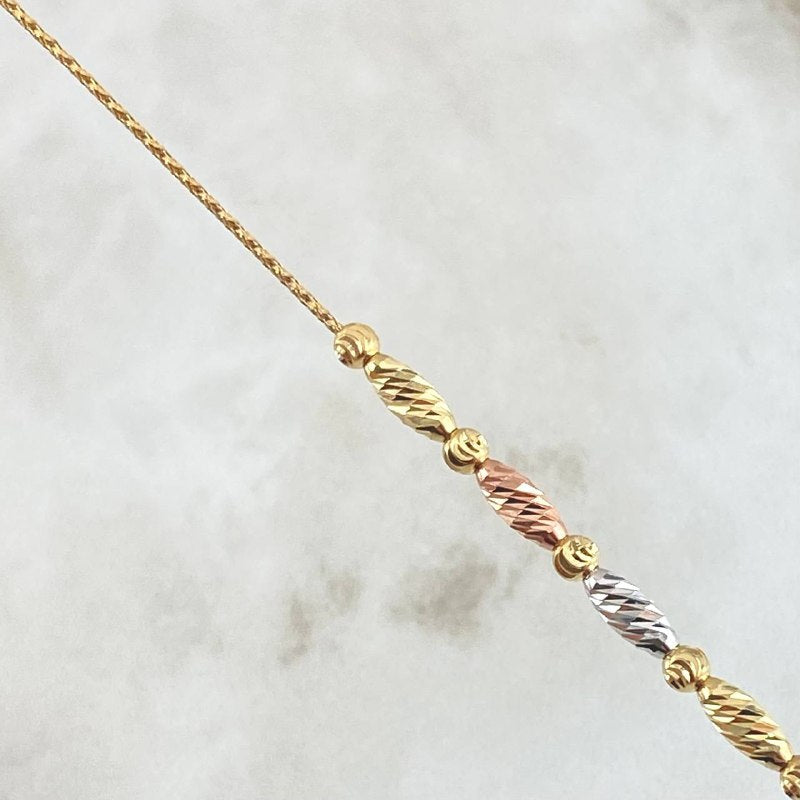 Oval Link Chain 4.8gr / 16.1in-17.3in / +4 18K Gold ©