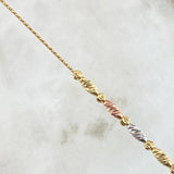 Oval Link Chain 4.8gr / 16.1in-17.3in / +4 18K Gold ©