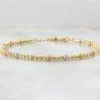 Bracelet Hoop Beads 5.05gr / 6.7in-7.9in / +4 18K Gold ©