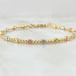 Bracelet Cube Hoop 6.1gr / 7.1in-8.3in / +4 18K Gold ©