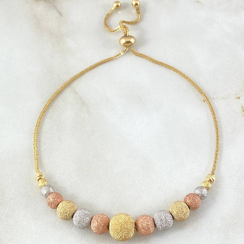 Bracelet Beads Bracelet 3.95gr / 20cm / +4 18K Gold ©