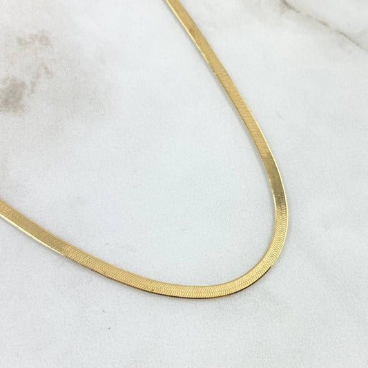 Cadena Espejo  8.4gr / 45cm / +3 Oro 18K -