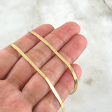 Herringbone Chain 5.55gr / 17.7in / +3 18K Gold