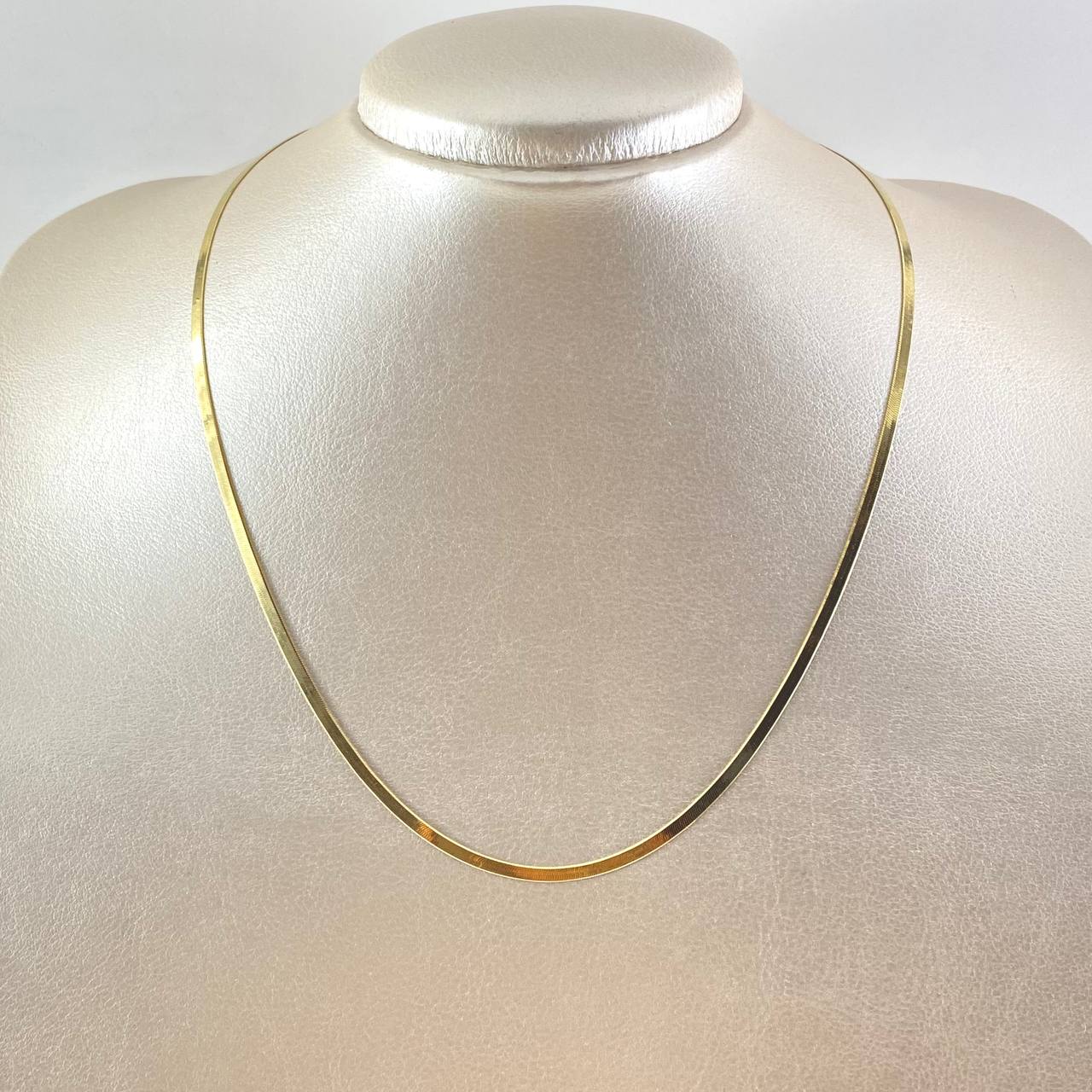 Herringbone Chain 5.1gr / 15.7in / +3 18K Gold ©