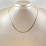 Herringbone Chain 5.25gr / 15.7in / +3 18K Gold