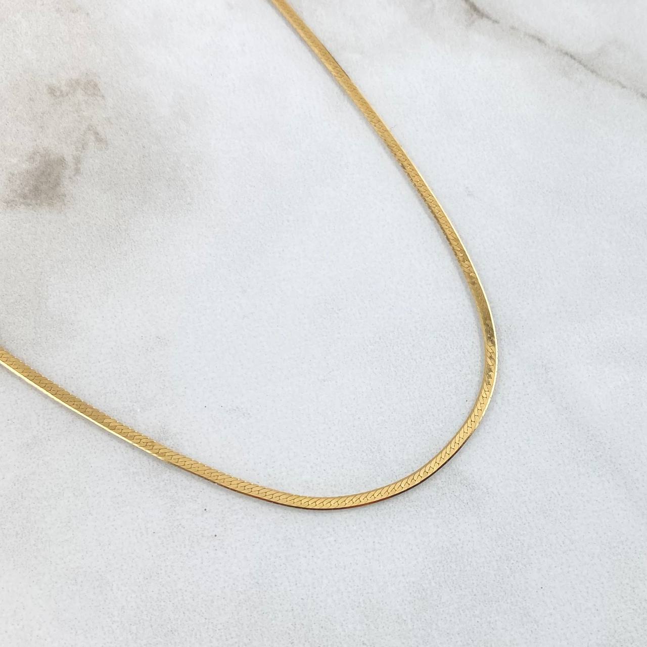 Herringbone Chain 2.5gr / 45cm / +3 18K Gold ©