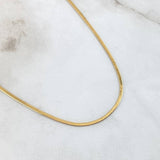Herringbone Chain 2.4gr / 17.7in / +3 18K Gold ©