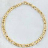 Figaro Bracelet 3.55gr / 7.9in / +0 18K Gold