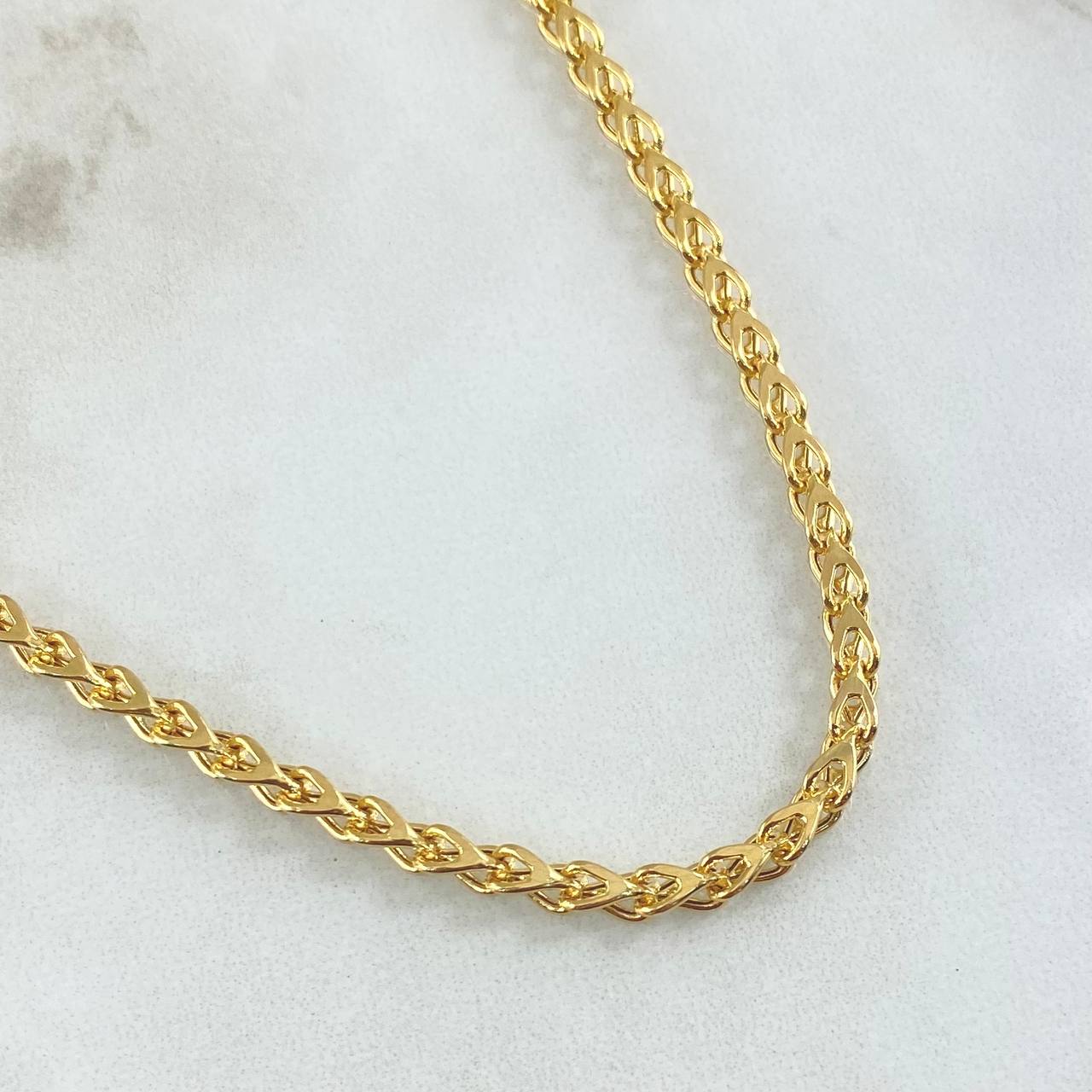 Cadena Franco 11.3gr / 60cm / +3 Oro 18K
