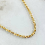 Franco Chain 11.3gr / 23.6in / +3 18K Gold