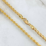 Franco Chain 11.3gr / 23.6in / +3 18K Gold