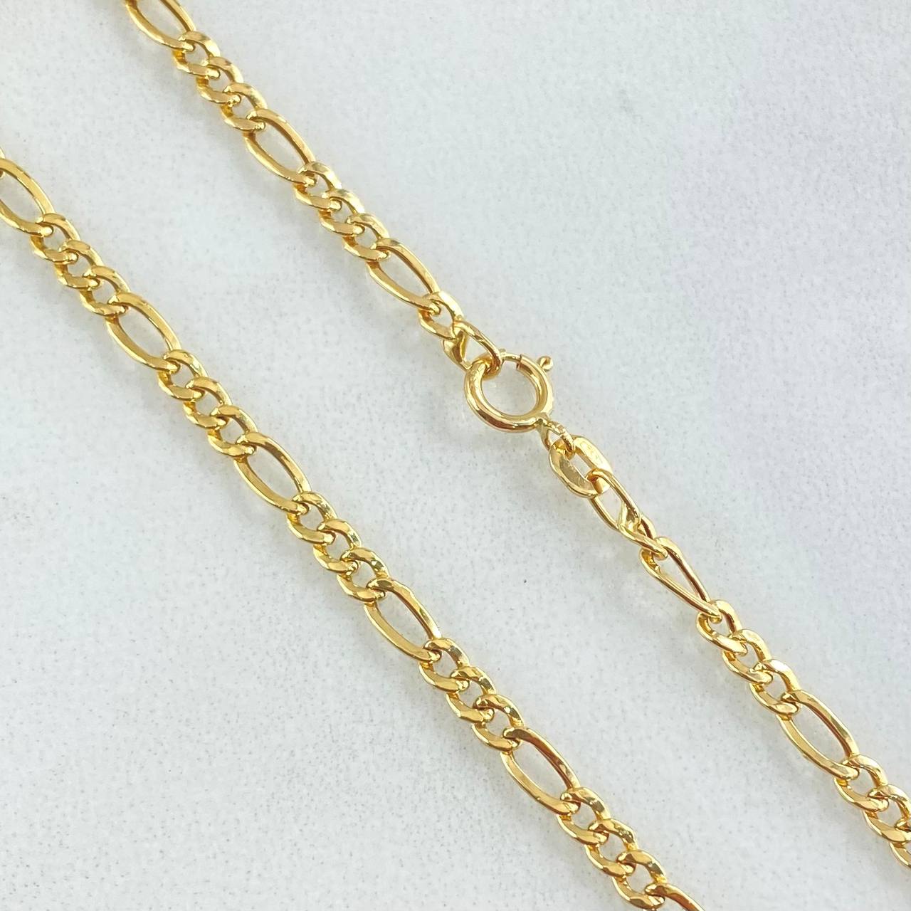 Figaro Chain 3.65gr / 27.6in / +0 18K Gold